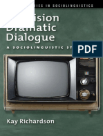 Television Dramatic Dialogue