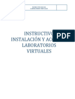 INSTRUCTIVO INSTALACION Y USO DE LABORATORIOS VIRTUALES