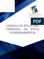 Código de Ética Del Tribunal de Ética Gubernamental