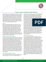 Technical White Paper: Increased Reports of Bearing Damage in AC Motors Operating From Modern PWM VFD's