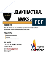 ETIQUETA Gel Antibacterial PDF