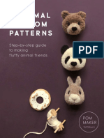 3 Animal Pompom Patterns: Step-By-Step Guide To Making Fluffy Animal Friends