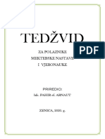 TEDZVID ZA POLAZNIKE MEKTEBSKE NASTAVE - Konacna Verzija PDF