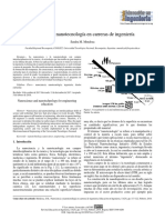 Nanociencia y Nanotecnologia en Carreras de Ingenieria