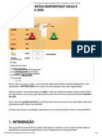 Como Ganhar Apostas Desportivas - Dicas e Estratégias A Seguir em 2020