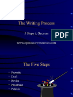 The Writing Process (5 Steps)