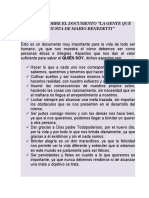 Informe Sobre El Documento