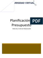 Planificacion y Presupuesto - Tarea#3.2