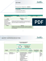 Planeación Didáctica Unidad 1 PDF