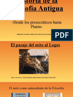 2 - Power Point - Historia de La Filosofía Antigua - Desde Los Presocráticos Hasta Platón - Prof Lucas Roldán