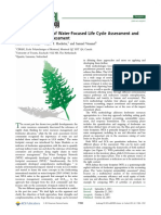 Complementarities of Water-Focused Life Cycle Assessment and Water Footprint Assessment