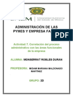 Administración de Las Pymes y Empresa Familia