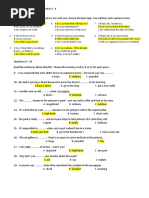 Module 1 Past Papers With Answer Key | PDF | Learning | Educational ...