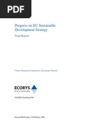 Progress on EU Sustainable Development Strategy