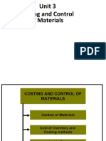 CMA-Unit 3-Costing of Materials 18-19