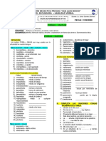 Guía de Aprendizaje-5to Sec - H.V.