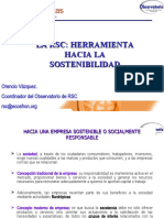 La RSC: Herramienta Hacia La Sostenibilidad