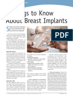 5 Things To Know About Breast Implants PDF