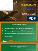 Modul Surat Al Ma'un Kelas 5