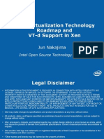Intel Virtualization Technology Roadmap and VT-D Support in Xen