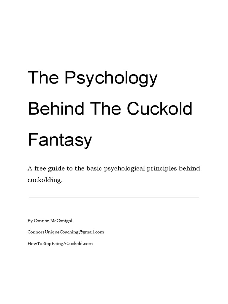 psycology sexual problems cuckold