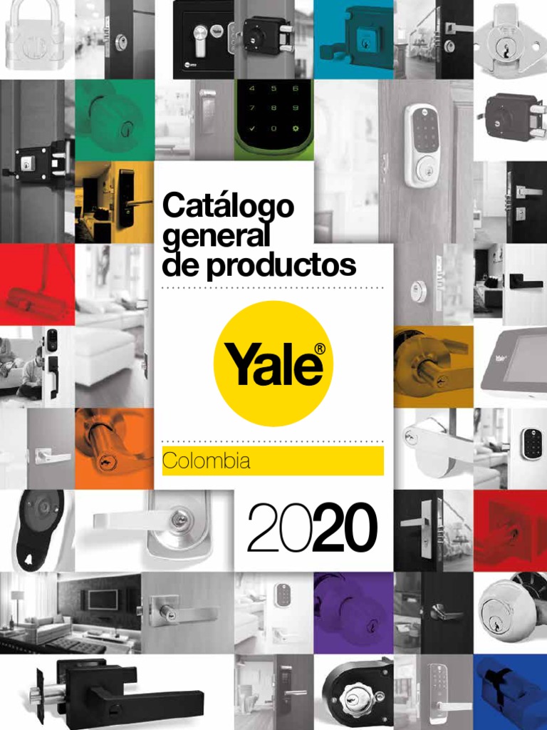 Catálogo Yale Colombia-2020 PDF, PDF