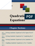 Solving and Graphing Quadratic Equations/TITLE