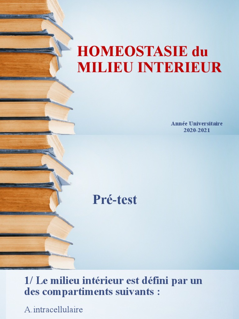 Homéostasie et Anatremie dans le MI | PDF | Déshydratation (médecine ...