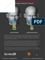 COVID19 MASK v2 ESP Lafactoria3d