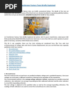 The Art of Transformer Maintenance, Inspection and Repair (Recommended Practices)