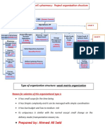 Functional Organization For Drone Technology Firm New