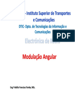 Aula 8 - Modulação Angular