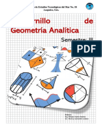 Geometría analítica: Sistemas de coordenadas y lugares geométricos