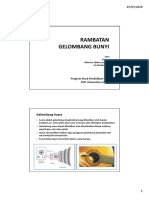 Rambatan Gelombang Bunyi PDF