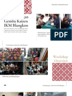 Pendampingan Gemba Kaizen UKM Blangkon Yogyakarta