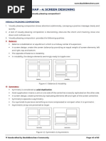 Chap - 4: Screen Designing: Visually Pleasing Composition