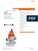 Pressure Relief Valve DHV 712-R: Nominal Size DN 10-50 Nominal Size 3/8"-2" Nominal Pressure PN 10 Bar