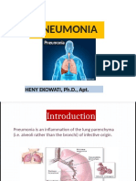 Pneumonia: Heny Ekowati, PH.D., Apt