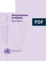 Drug Resistance in Malaria