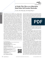 Sulfur-Doped Nickel Oxide Thin Film As An Alternative To PT For Dye-Sensitized Solar Cell Counter Electrodes