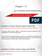 Congress Foundation & Moderate Phase