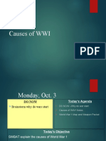 Causes of WWI