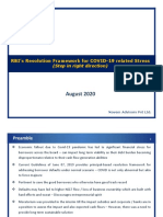 by Novem Advisors On RBI's Resolution. Framework PDF