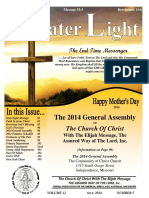 The 2014 General Assembly: The End Time Messenger