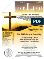 The 2013 General Assembly: The End Time Messenger