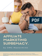 Affiliate Marketing Supremacy.: by OMG Mastermind