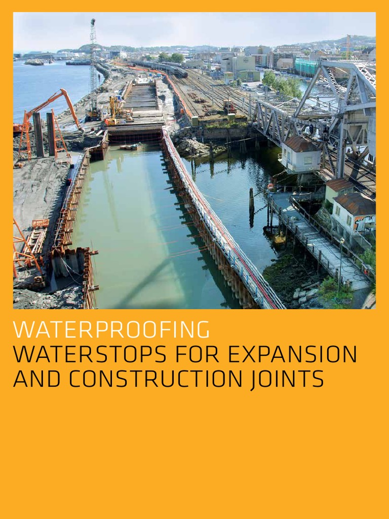 Waterproofing: Waterstops For Expansion and Construction Joints | PDF ...