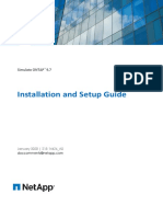 Installation and Setup Guide: Simulate ONTAP 9.7