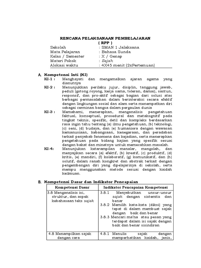 Rpp 8 Sajak