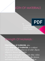 Introduction To Strength of Materials